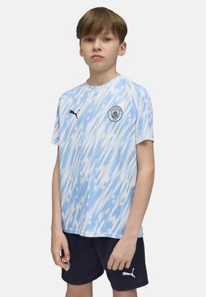 MANCHESTER CITY AUFWÄRM - Article de supporter d'équipe de club - silver sky