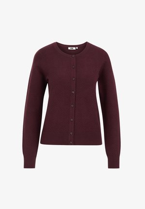 WE Fashion Cardigan - dark purple