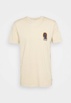 EARTH RUNNING - T-shirt con stampa - antique white