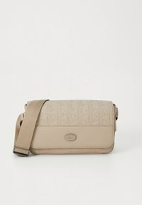 Lacoste CROSSOVER BAG NOMOGRAMME UNISEX - Borsa a tracolla - simply taupe