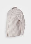OLMCARO - Chemisier - taupe gray/cloud dancer