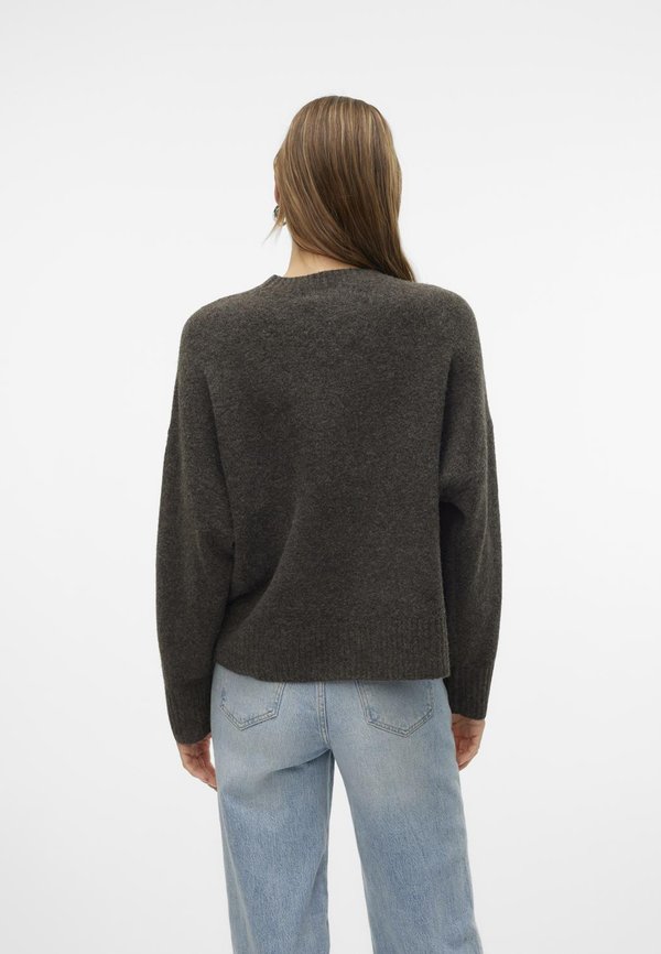VMBOOM O NECK PULLOVER - Jumper - chocolate torte4