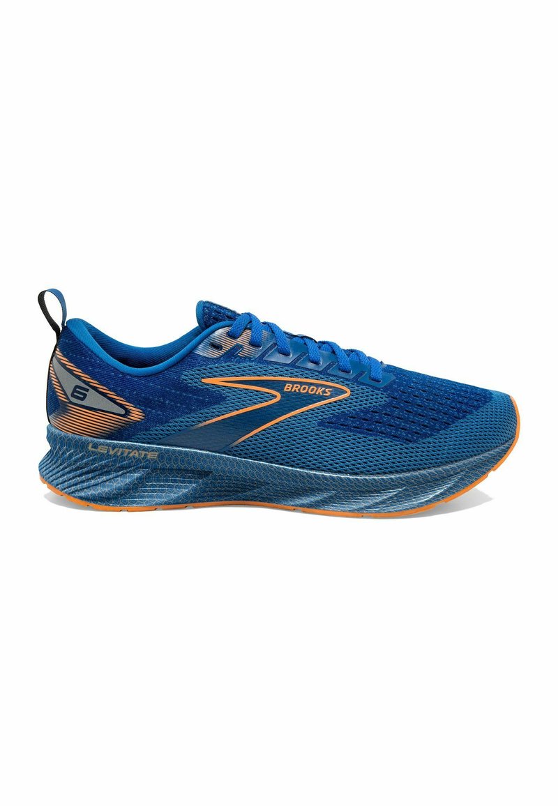 Brooks LEVITATE 6 Trail running shoes classic blue orange/light