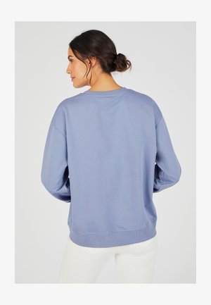 Damart BRODÉ - Jersey de punto - bleu