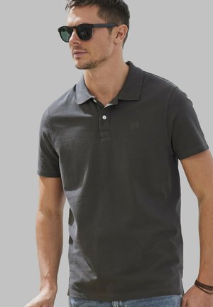 john devin Poloshirt - dunkelgrau