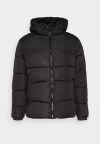 Jack & Jones CHILI PUFFER HOOD - Giacca invernale - schwarz
