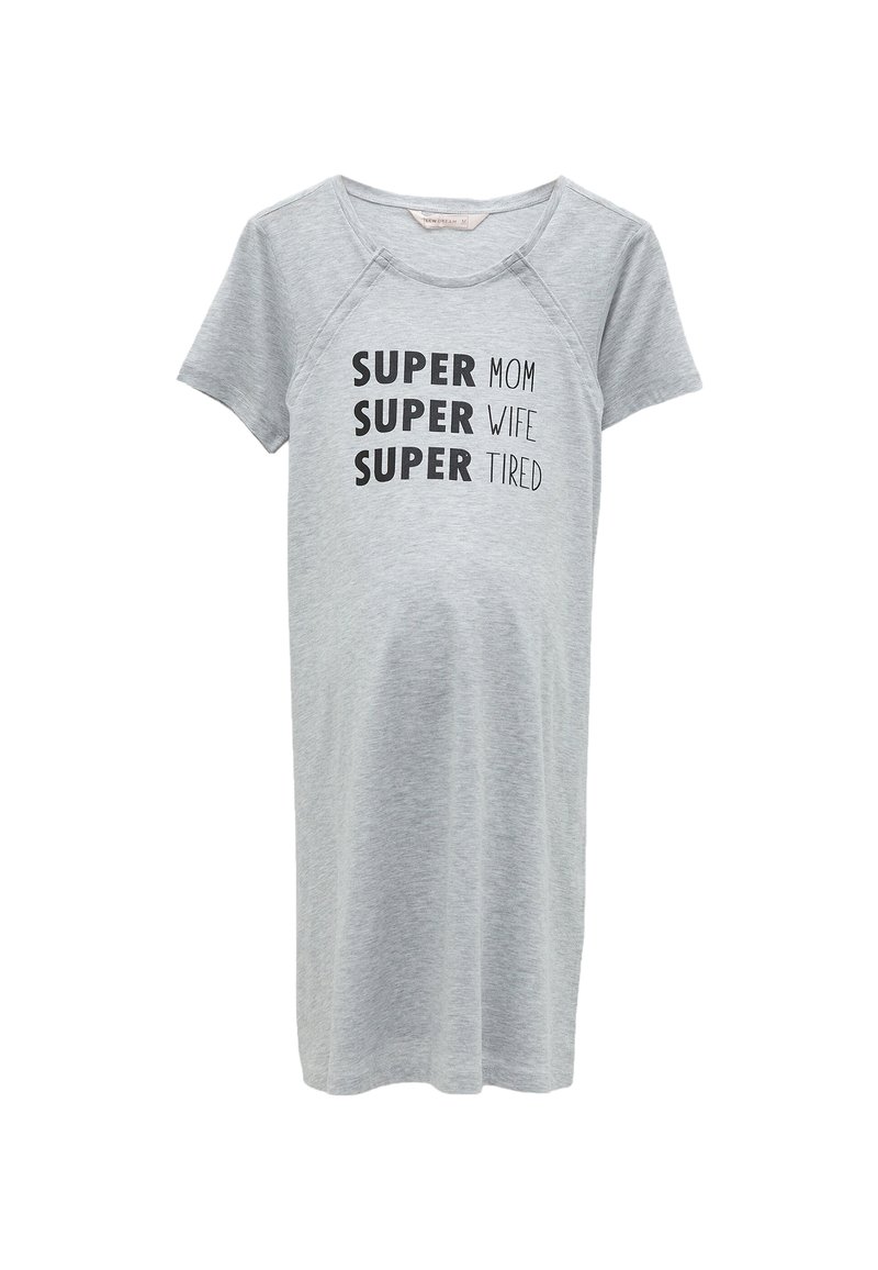 Damen Nachthemden | LC Waikiki DREAM Nachthemd grey/grau - TM36902 Damen Nachthemden | LC Waikiki DREAM Nachthemd grey/grau - TM36902