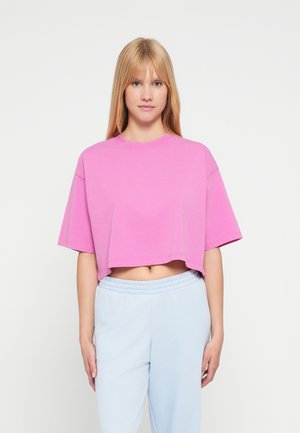 JXANDREA LOOSE CROPPED TEE - T-shirt basique - pink