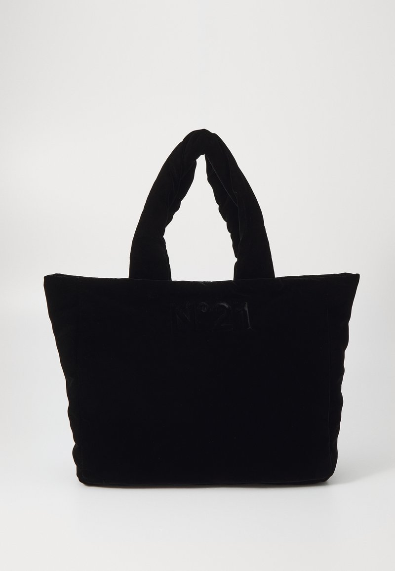 N°21 PUFFY VELLUTO - Velika torba - black