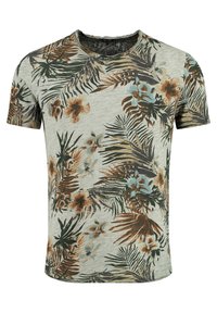 Key Largo - T-shirt imprimé - faded moss Image miniature 1