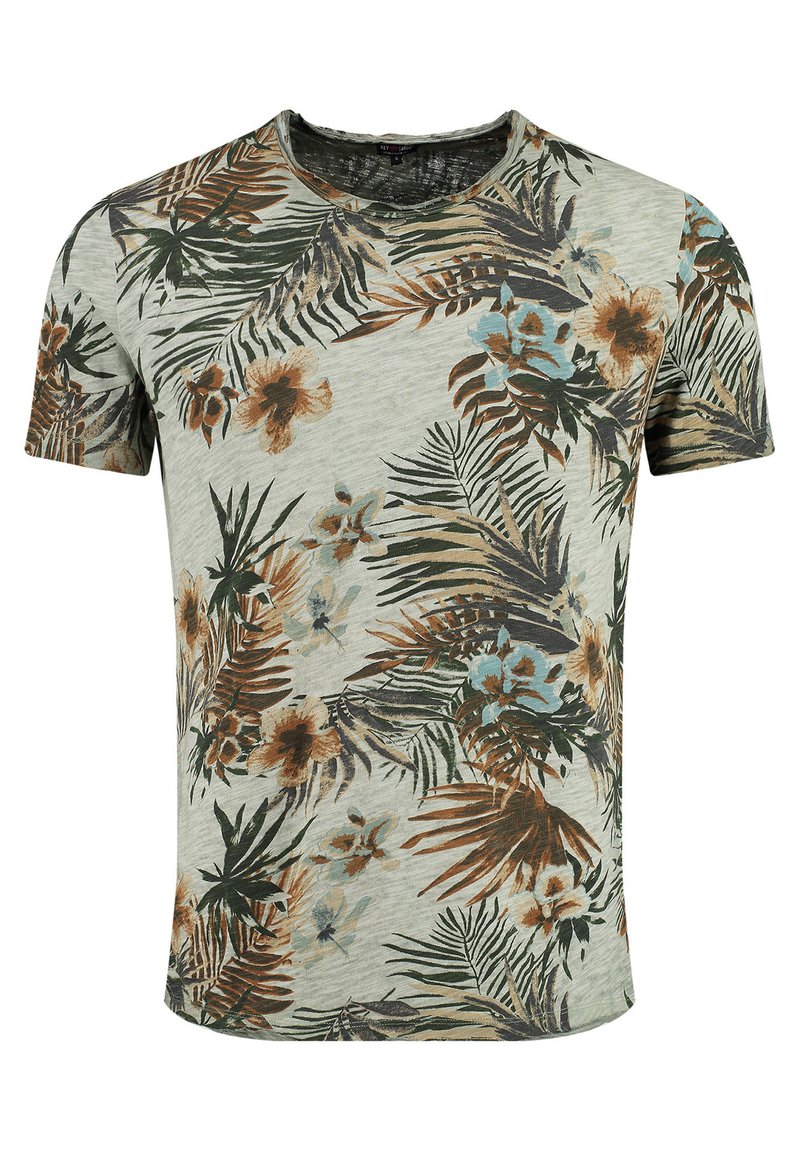 Key Largo - T-shirt imprimé - faded moss, Agrandir