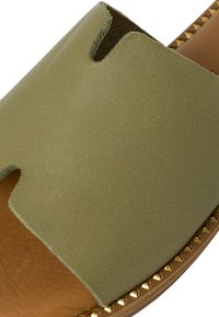 Tamaris Mules - sage