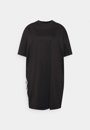 REPEAT LOGO - Jersey dress - black
