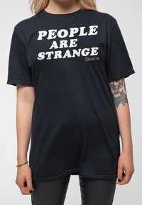 Paradiso Clothing THE DOORS PEOPLE ARE STRANGE - Print T-shirt - black