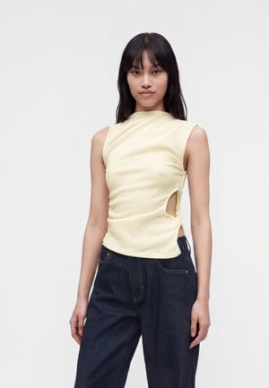 Topshop, CUT OUT - Débardeur - abbey stone