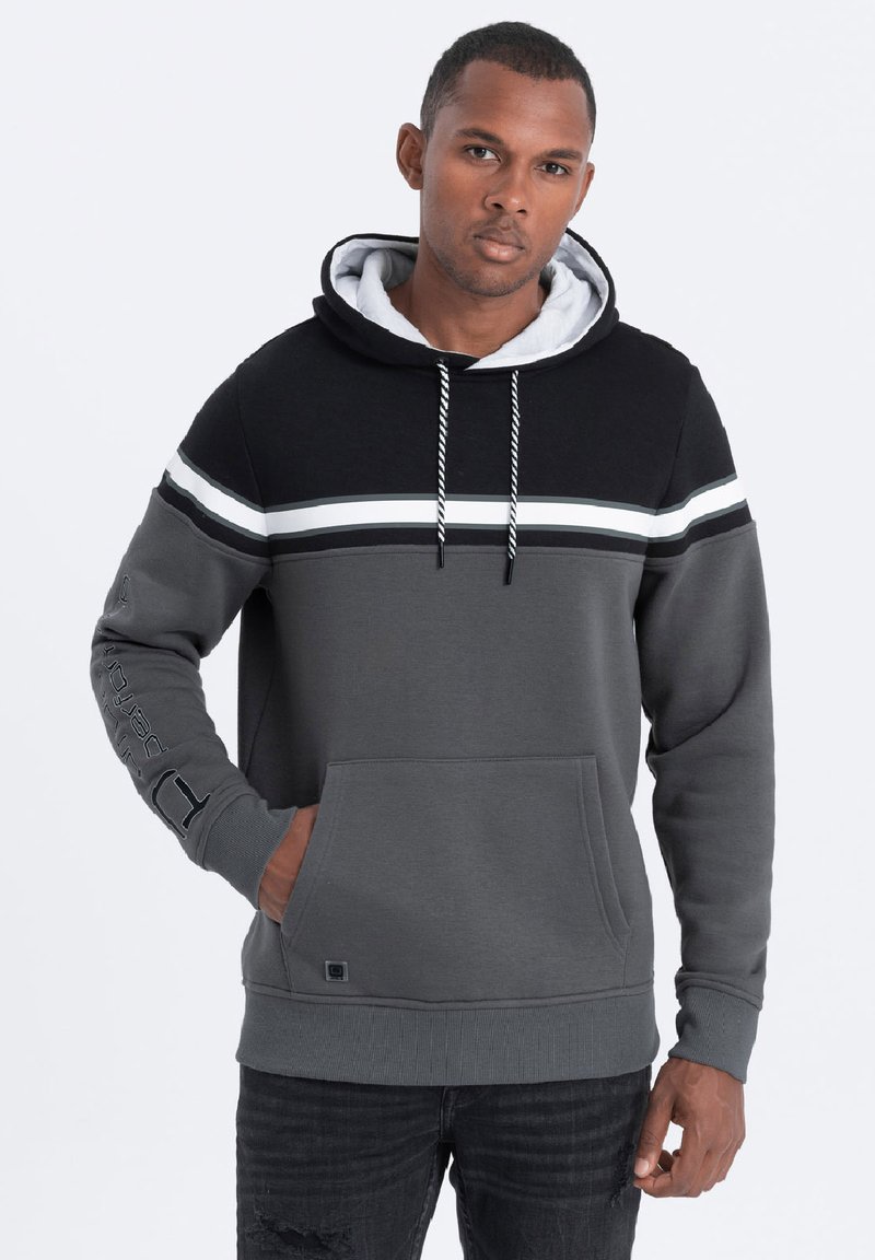 Ombre SSNZ FW - Jersey con capucha - grey