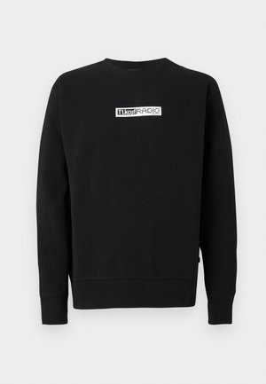 MIDNIGHT RADIO CREW UNISEX - Sweatshirt - black