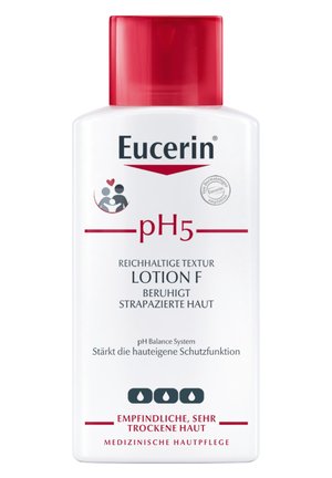 Eucerin REICHHALTIGE TEXTUR LOTION F PH5, BEANSPRUCHTE & RISSIGE HAUT - Feuchtigkeitspflege