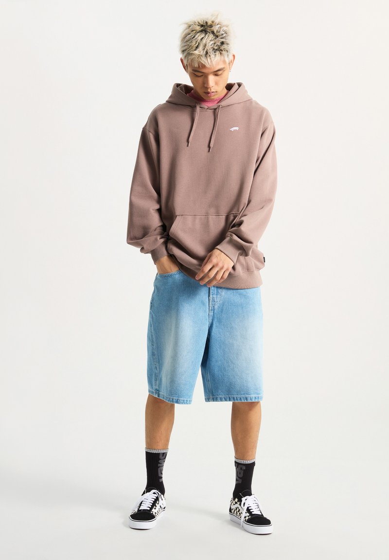Vans SALTON LOOSE FIT - Mikina s kapucí - medium brown