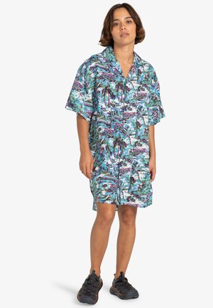 QUILT - Shirt dress - rivers blue