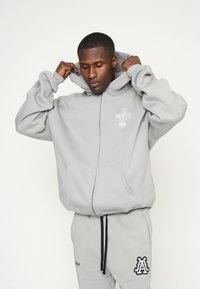 Multiply Apparel HOODIE SYSTEMS - Sweater met rits - ultimate grey