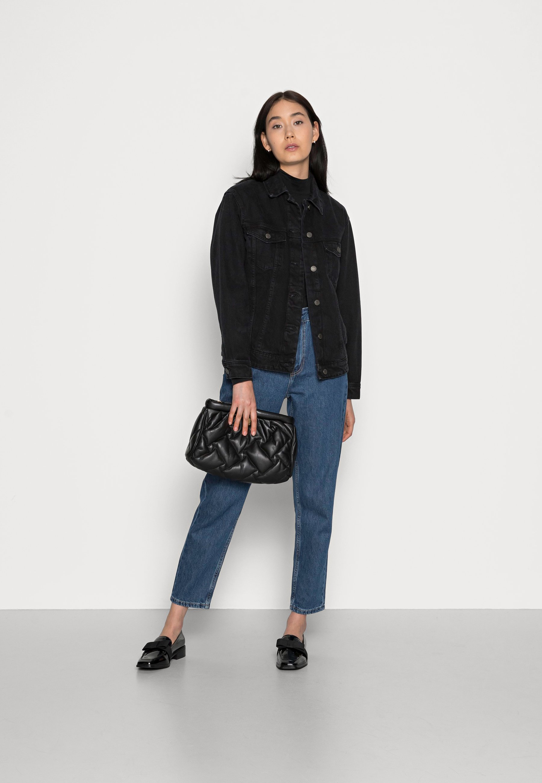 Calvin Klein Jeans MOM - Jeans baggy - denim medium/blu denim - Zalando.it