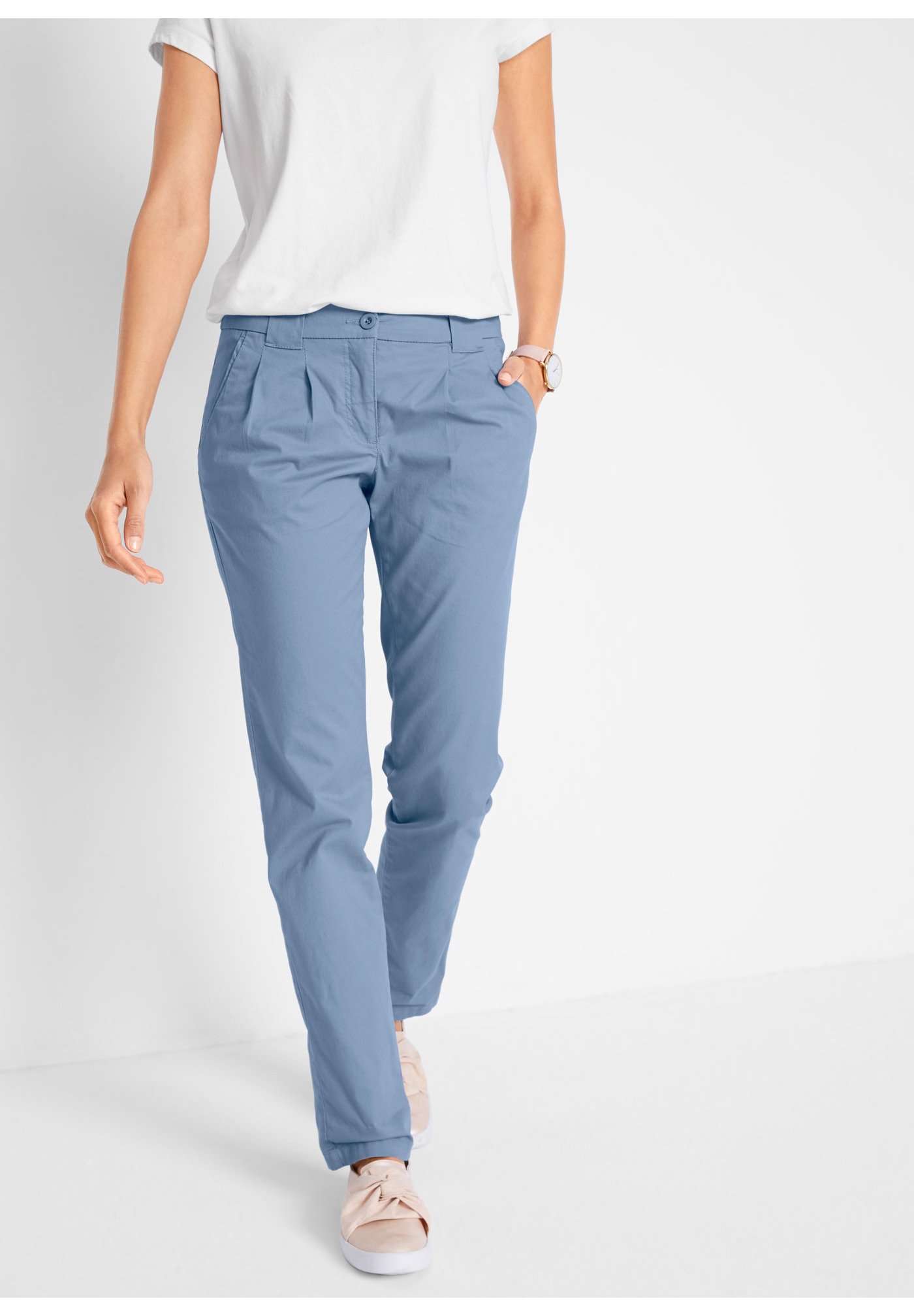 bonprix Chino - blau/blu - Zalando.it