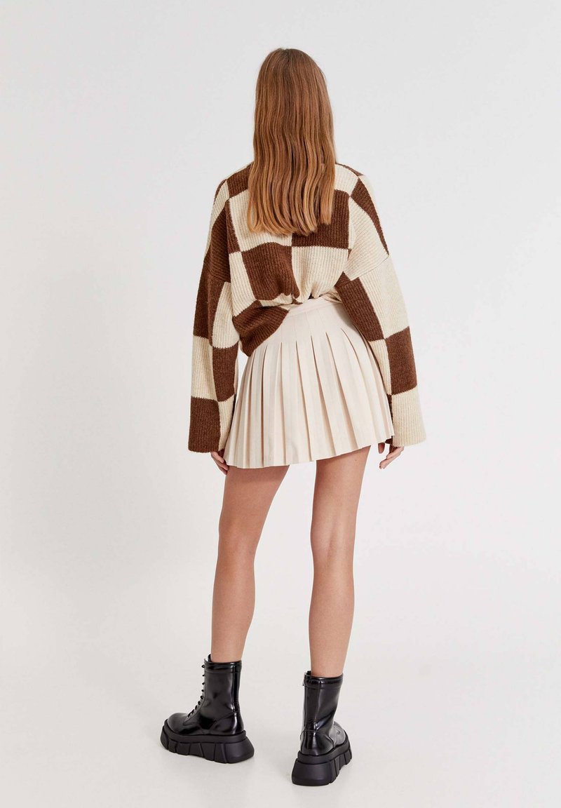 Damen Jeansröcke | PULL&BEAR A-Linien-Rock mottled beige/beige-meliert - AX86496 Damen Jeansröcke | PULL&BEAR A-Linien-Rock mottled beige/beige-meliert - AX86496