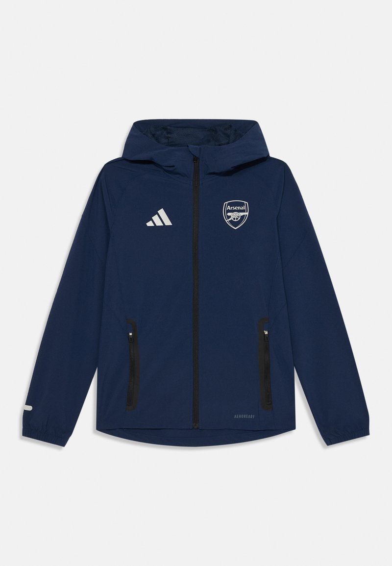 adidas Performance ARSENAL FC TIRO25 COMPETITION TRAVEL JACKET KIDS UNISEX - Träningsjacka - night indigo