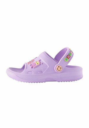 BADGE  - REGULAR FIT - Riemensandalette - purple character