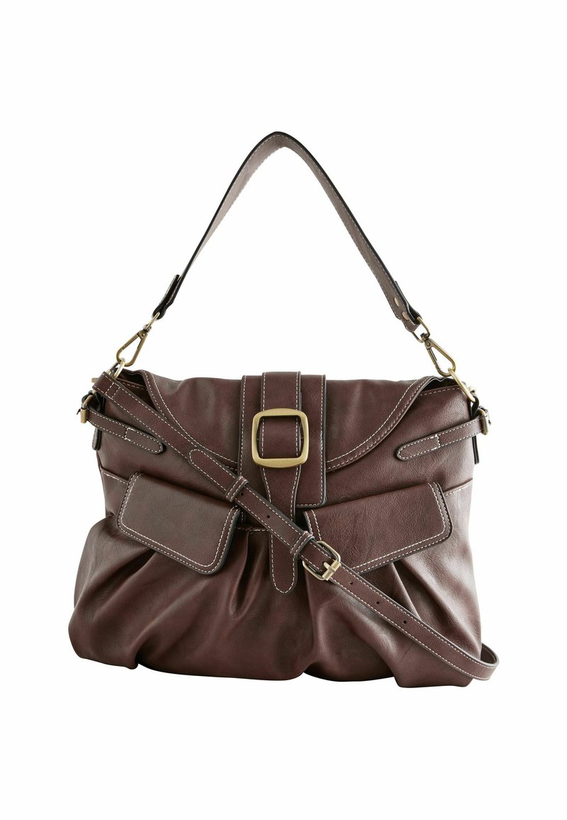 Next BUCKLE  - Käsilaukku - chocolate brown
