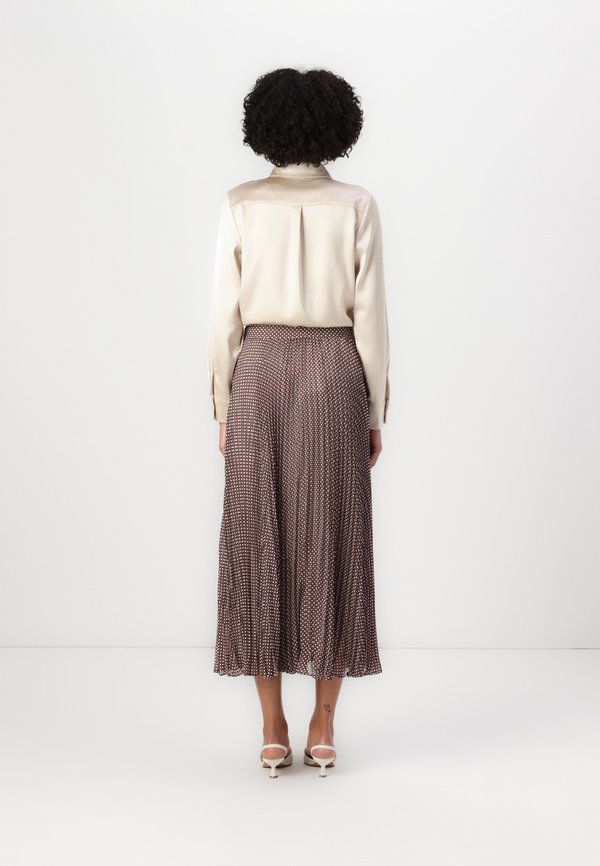 RUFFLE SUNRAY PLEATED LONG SKIRT - Maxi skirt4