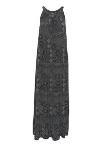 Unselected, black dot print