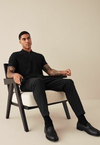 Next TEXTURED - Poloshirts - black