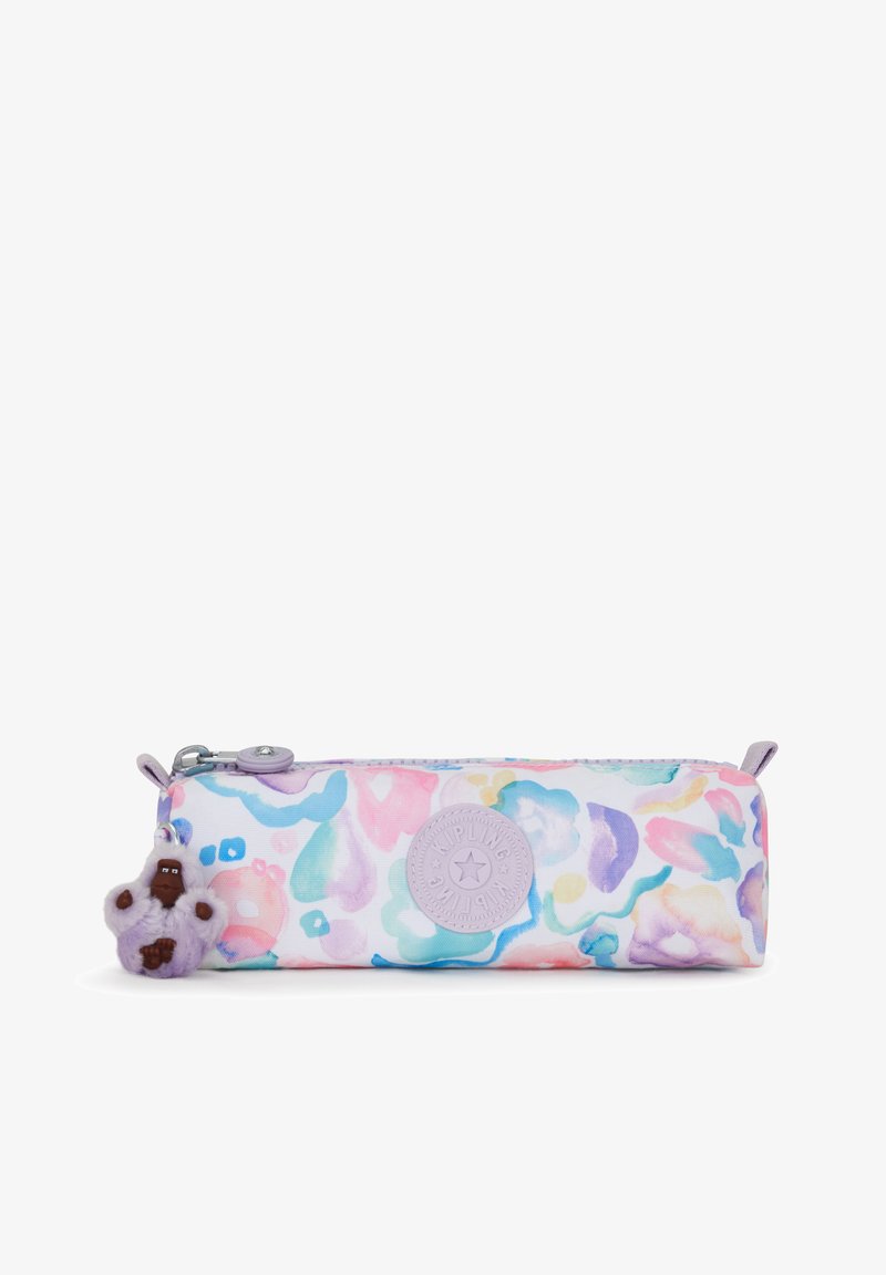 Kipling FREEDOM BTS PRT AC - Pencil case - aqua flowers