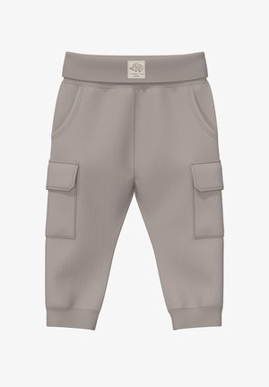 UNISEX JOG AUS MIT ELASTIKBUND UND TASCHEN - Cargo hlače - anthrazit