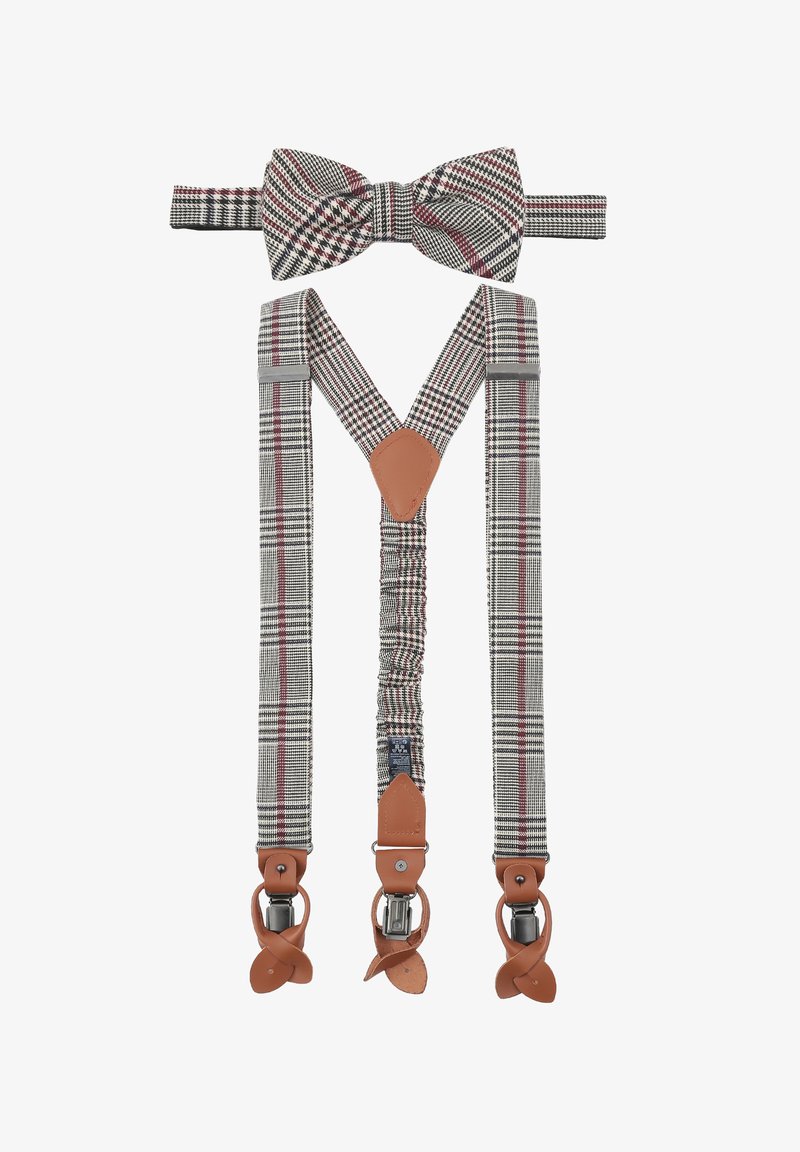 Prince Bow Tie PRINCE BOWTIE HOSENTR�GER SET - Fliege - rot