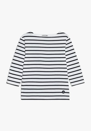 BEG MEIL MARINIÈRE - T-shirt à manches longues - blanc/navire