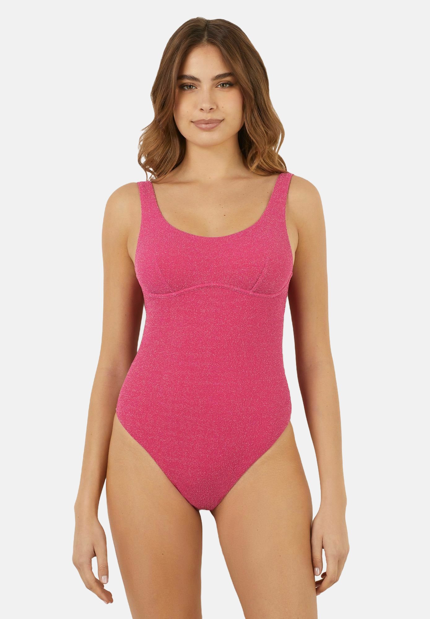 Yamamay Costume da bagno fuchsia plain/rosa fluo