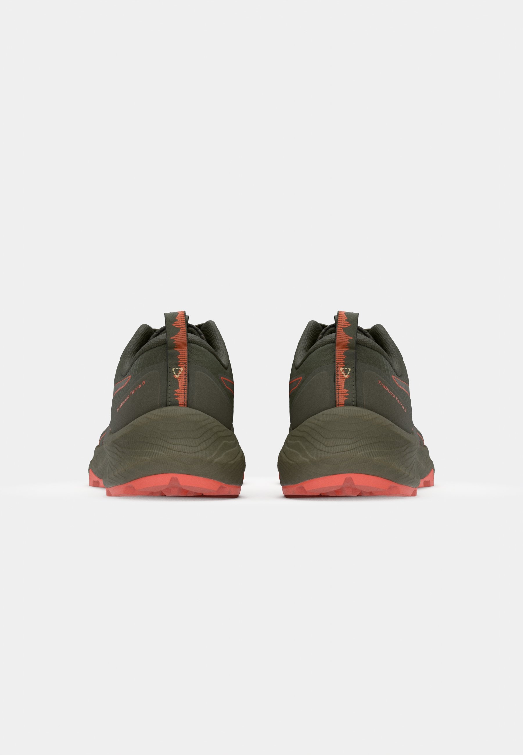 ASICS TRABUCO TERRA 3 - Pantofi alergare trail - brown stone/spicy