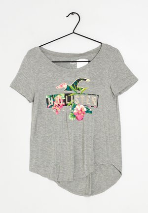 Hollister Co. T-Shirt print - grey