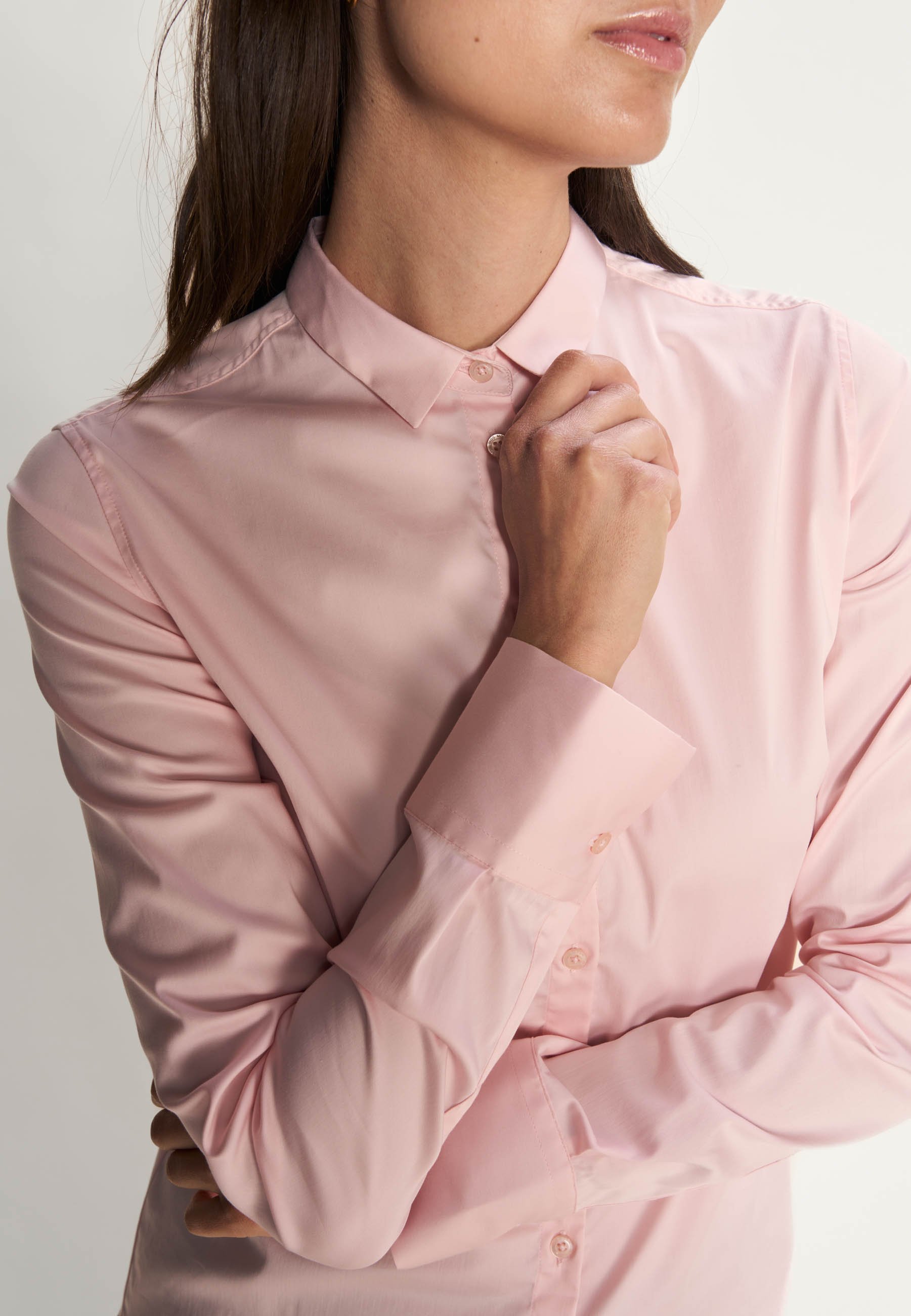 売れ筋商品|||モス モッシュ シャツ レディース トップス TILDA SHIRT - Button-down blouse - soft rose Mos Mosh TILDA SHIRT - Hemdbluse - soft rose/rosa - Zalando