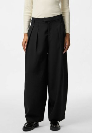 COLIVIA BARREL - Tygbyxor - black