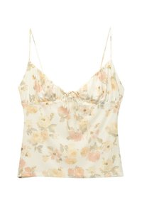 PULL&BEAR Top - yellow/gelb - Zalando