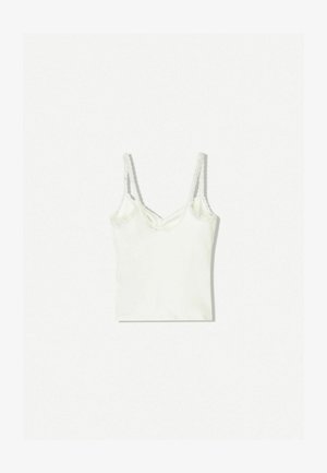 Bershka Débardeur - white