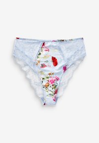 B by Ted Baker B BY TED BAKER BLUE FLORAL SATIN HIGH WAIST KNICKERS - Slip - blue floral