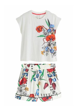 B by Ted Baker REGULAR FIT - SNAKE FLORAL SET - Komplet pižame - ecru snake floral