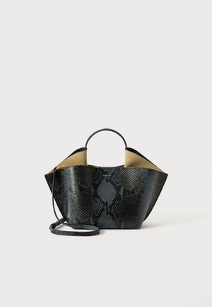 ANN TOTE MINI - Handbag - blue/black