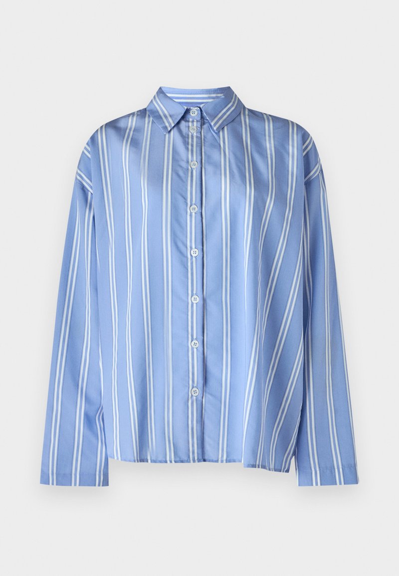 Only Overhemdblouse donkerblauw