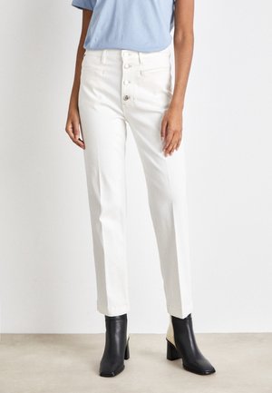 Vaqueros rectos - white